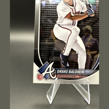2025 Bowman Chrome #75 Drake Baldwin Rookie Braves