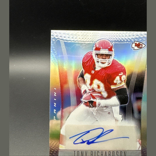 2024 Tony Richardson Panini Prizm Deca Signatures Silver #S-TRI