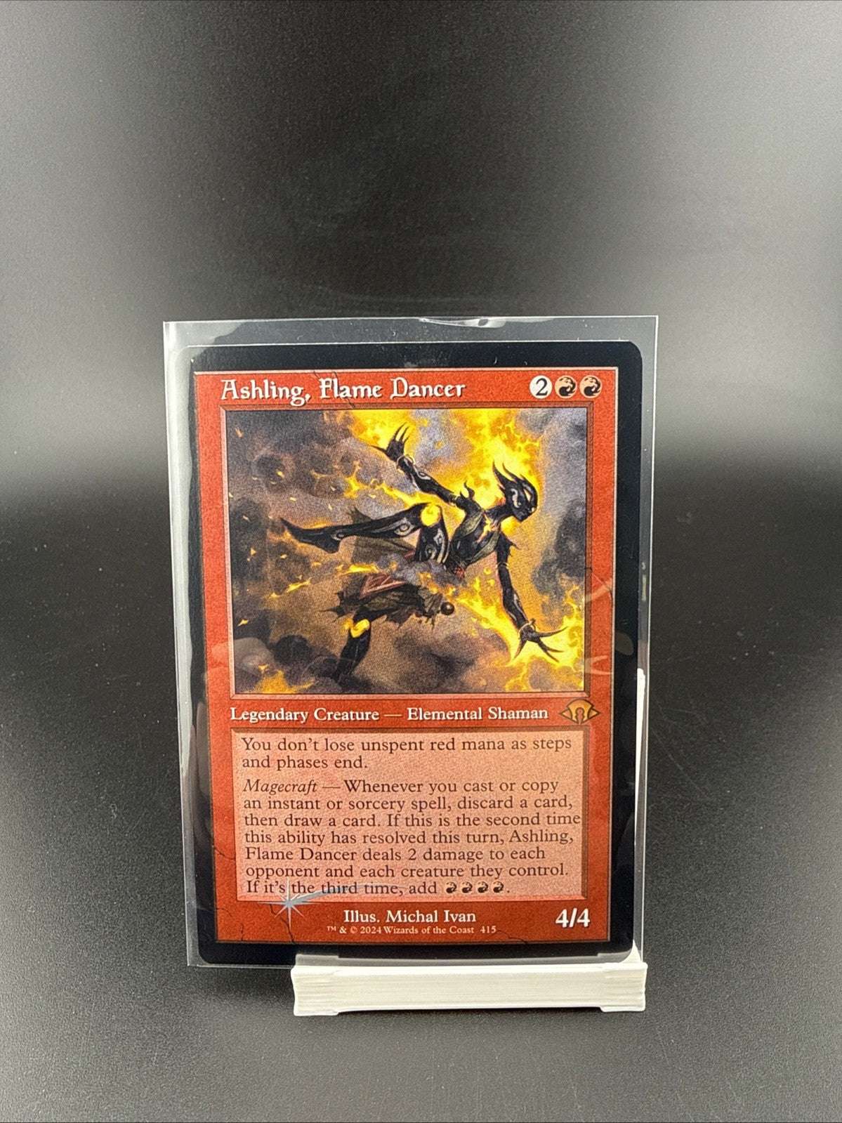 MTG Modern Horizons 3 Ashling Flame Dancer Retro Frame Foil