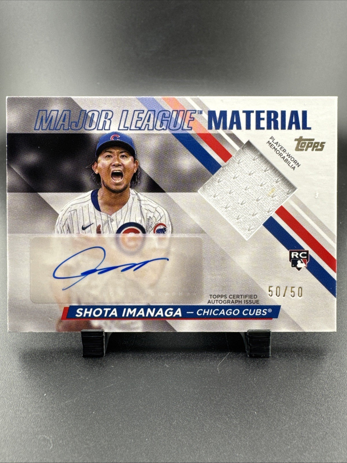 2024 Topps Update Series - Major League Material Shota Imanaga #MLMU-SI Gold /50