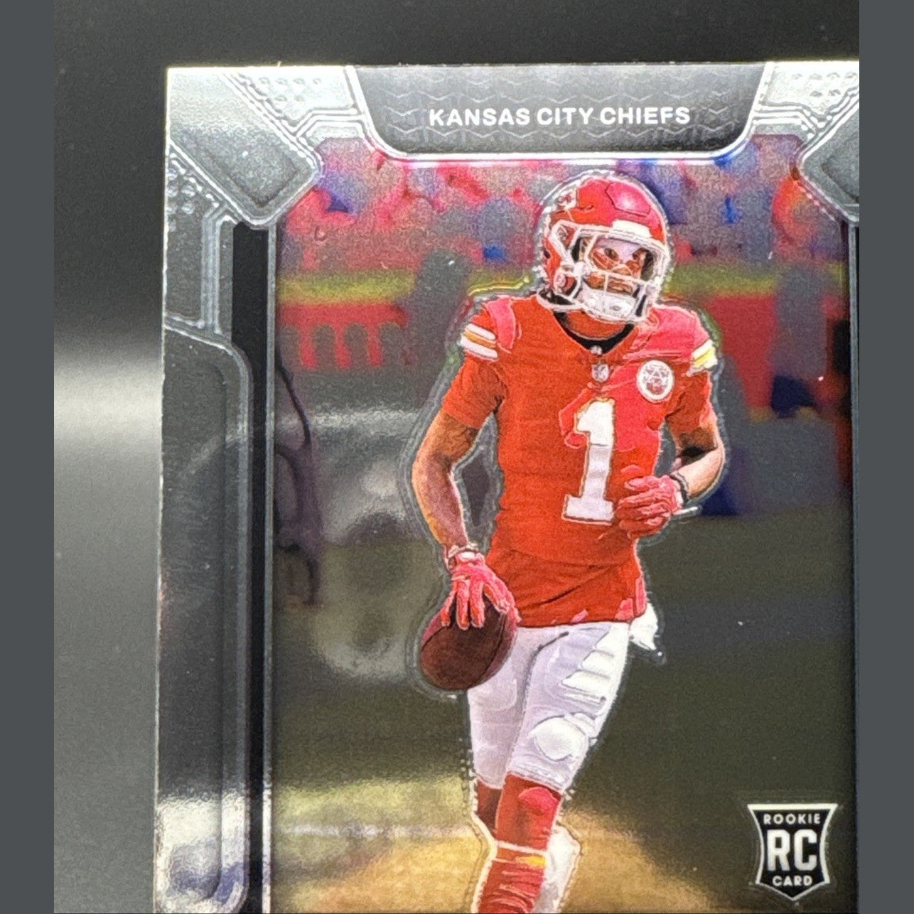 2024 Prizm Xavier Worthy Rookie Emergent #7 Panini Kansas City Chiefs RC Insert