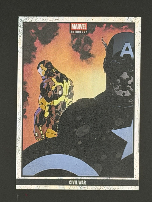 Panini Marvel Anthology 2025 Civil War Drop Hoil /100 Iron Man Captain America