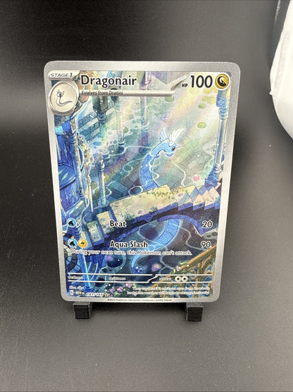 Pokemon TCG Dragonair 181/165 SV Scarlet & Violet 151 IR Full Art Holo EN