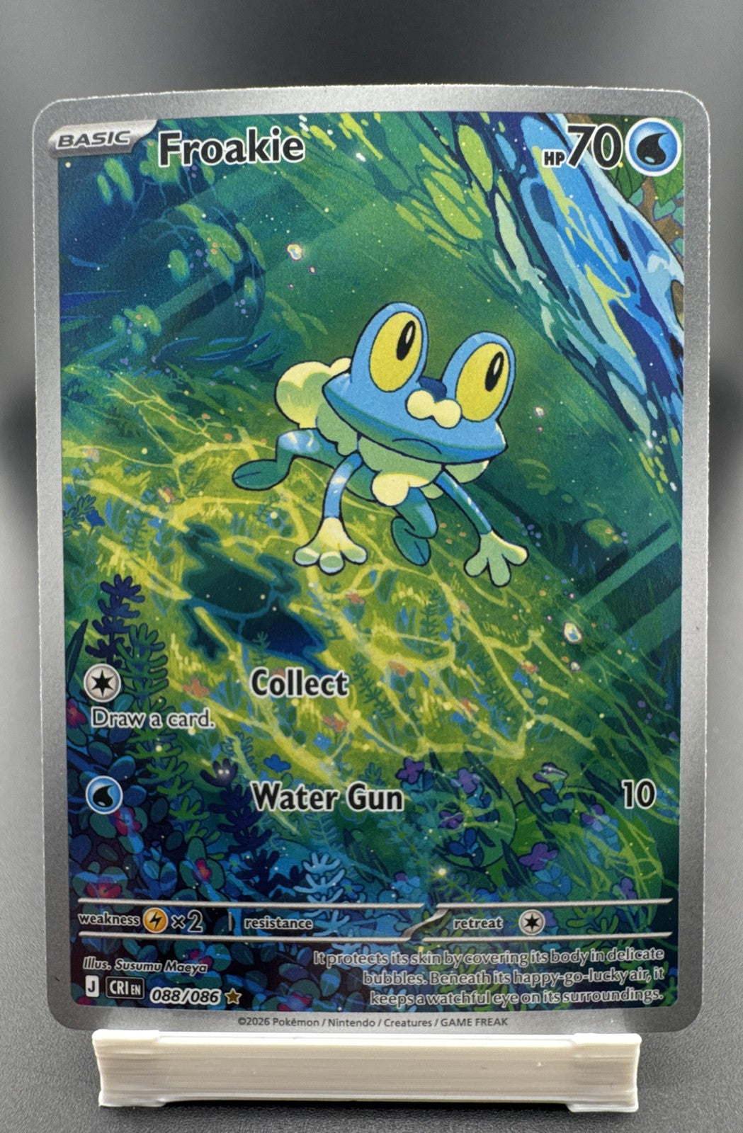 Froakie 088/086 Me04: Chaos Rising Holo