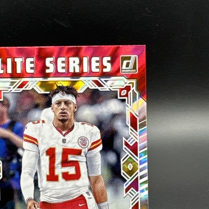 Panini 2025 Donruss Elite Patrick Mahomes II Elite Series Chiefs #TES-PMA