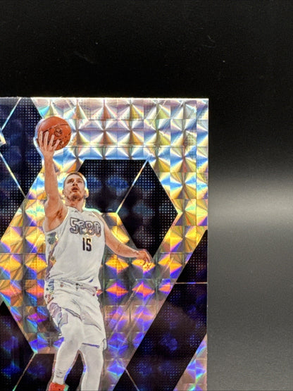 2025 Panini Mosaic- Nikola Jokic #117 Silver Mosaic Prizm