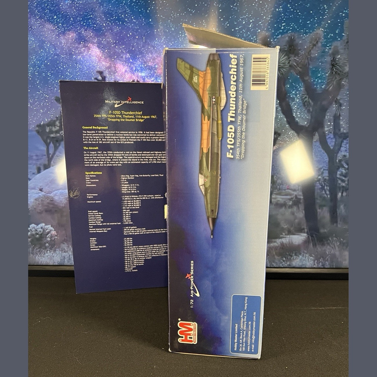 Hobby Master 1:72 USAF Republic F-105F Thunderchief Fighter-Bomber, HA2523