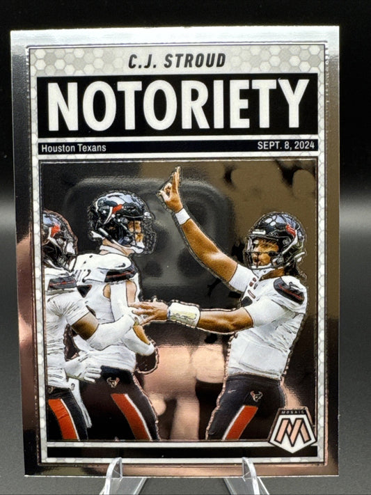 2025 Mosaic NFL CJ Stroud Notoriety #5