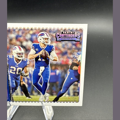 2022 Panini Contenders Game Day Ticket Silver #GDT-JAL Josh Allen Bills 70/99