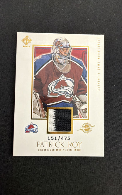 2002-03 Pacific Private Stock Reserve - Patrick Roy #110 /475 (MEM)
