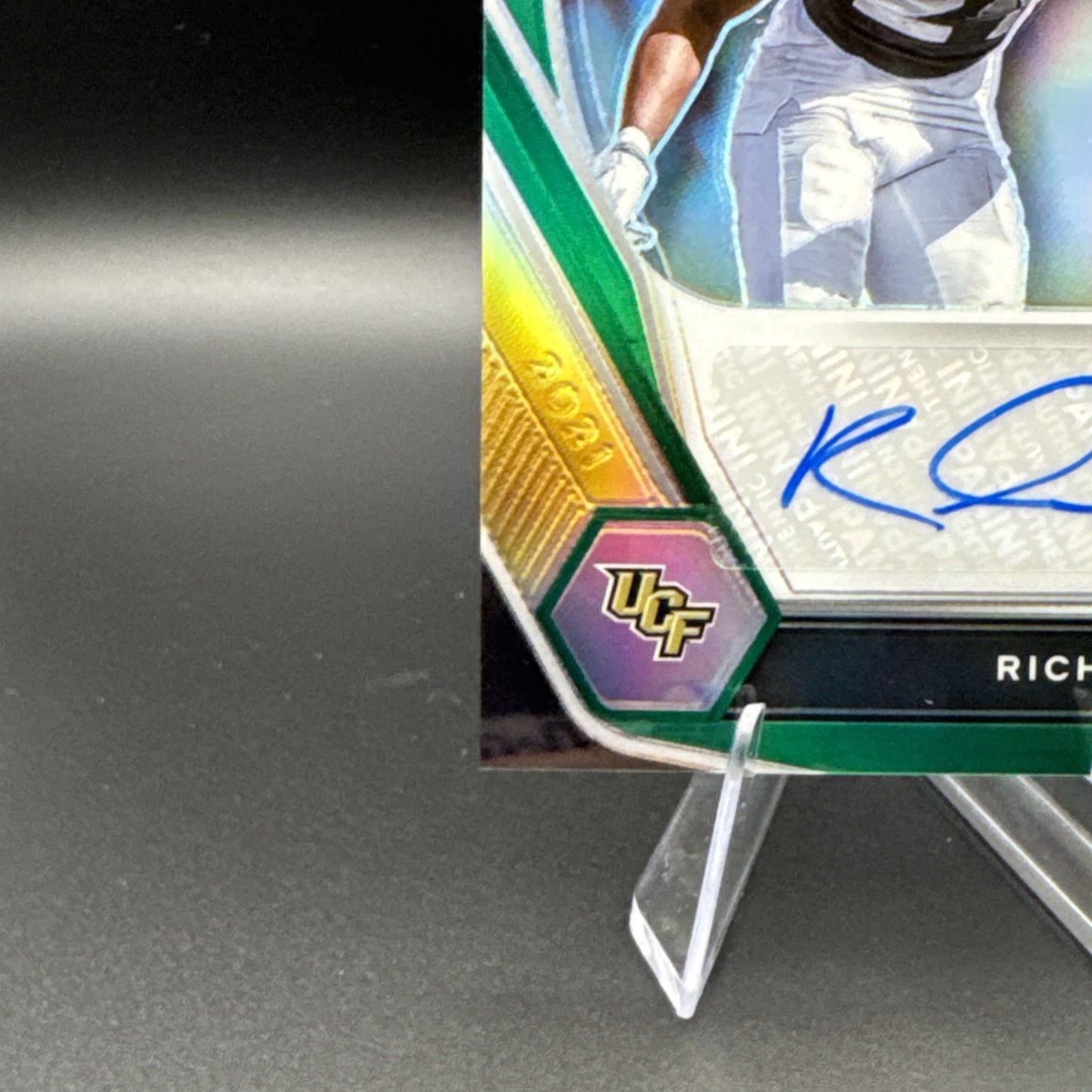 2021 Richie Grant Panini Prizm Draft Picks Auto Green Prizm #190 #DPA-RGR