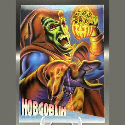 1995 Fleer Ultra Spider-Man Clear Chrome Hobgoblin Acetate Holo Insert