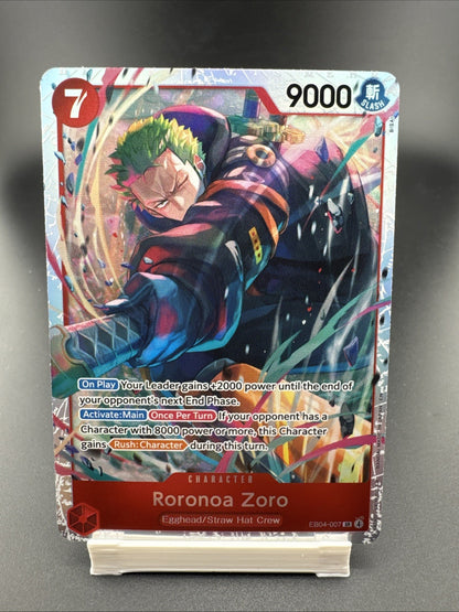 Roronoa Zoro EB04-007 SR ENGLISH OP15 One Piece