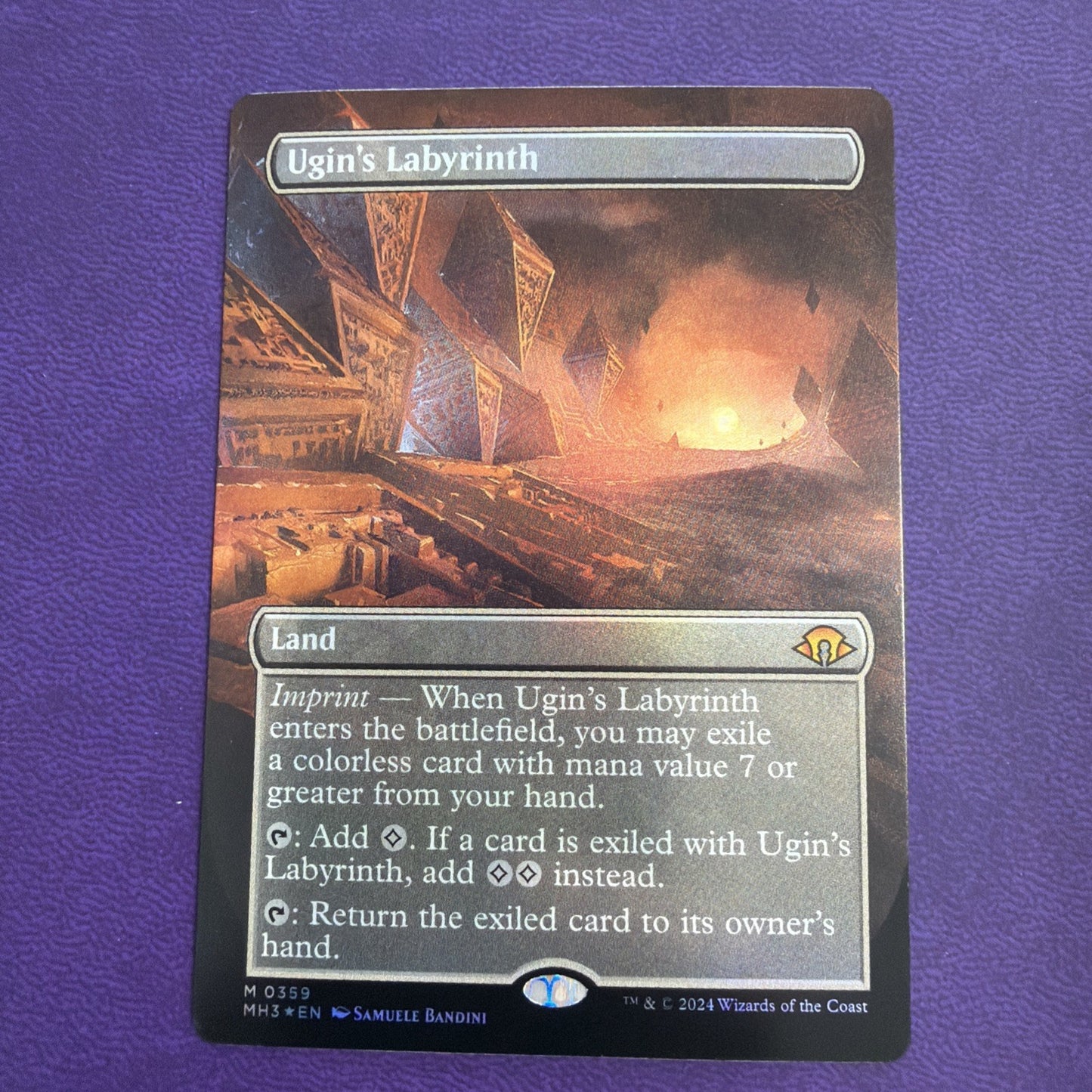 Magic The Gathering Modern Horizons 3 Foil #0359 Ugin's Labyrinth