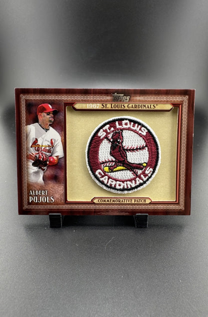 2011 Topps Manufactured Patch Albert Pujols