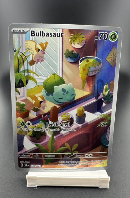Bulbasaur 143/142 Sv07: Stellar Crown Holo