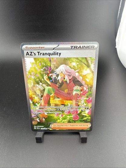 AZ’s Tranquility 120/086 SIR MINT Pokemon Chaos Rising