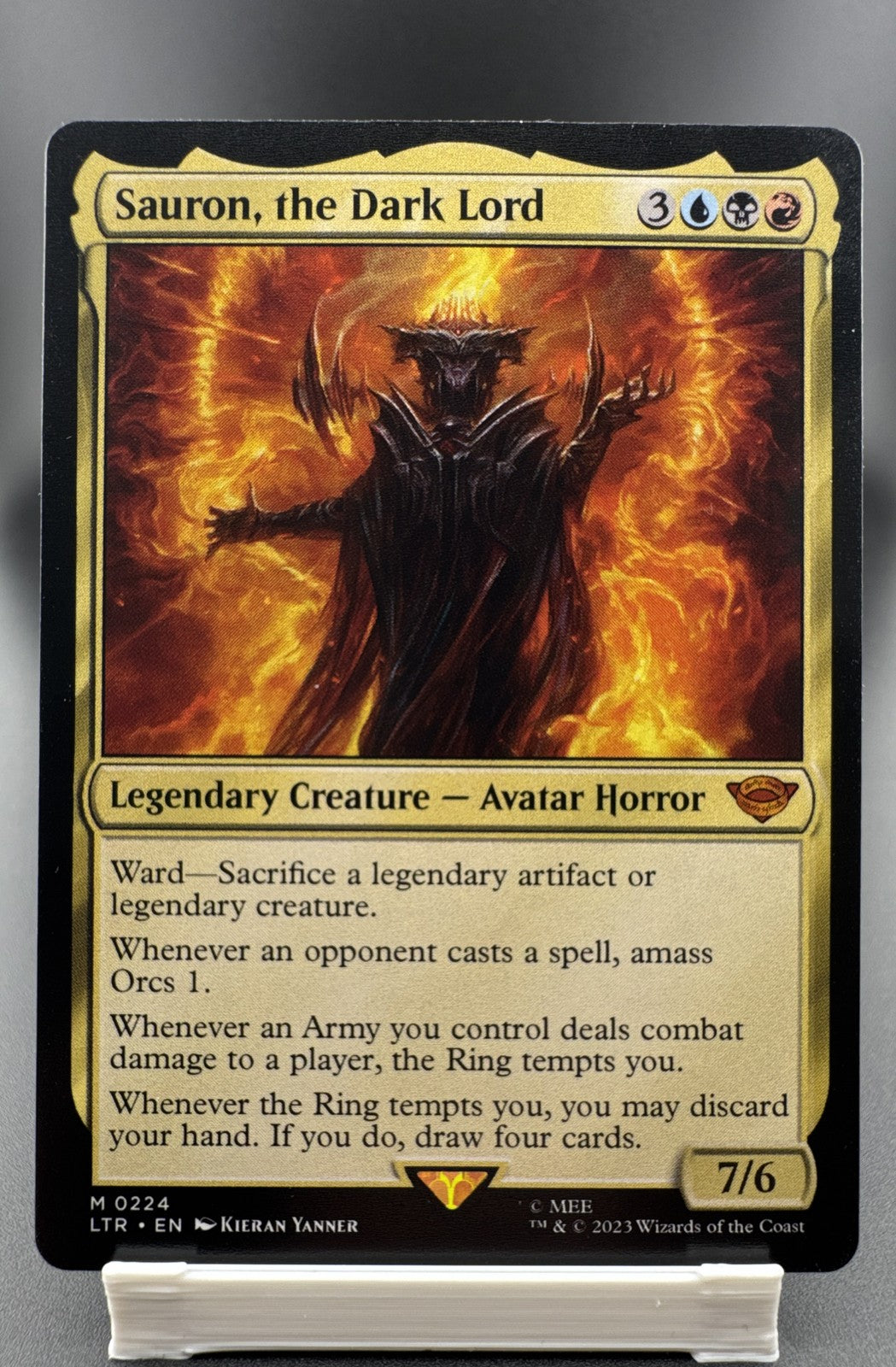 Sauron, the Dark Lord Universes Beyond: the Lord of the Rings: Tales of...
