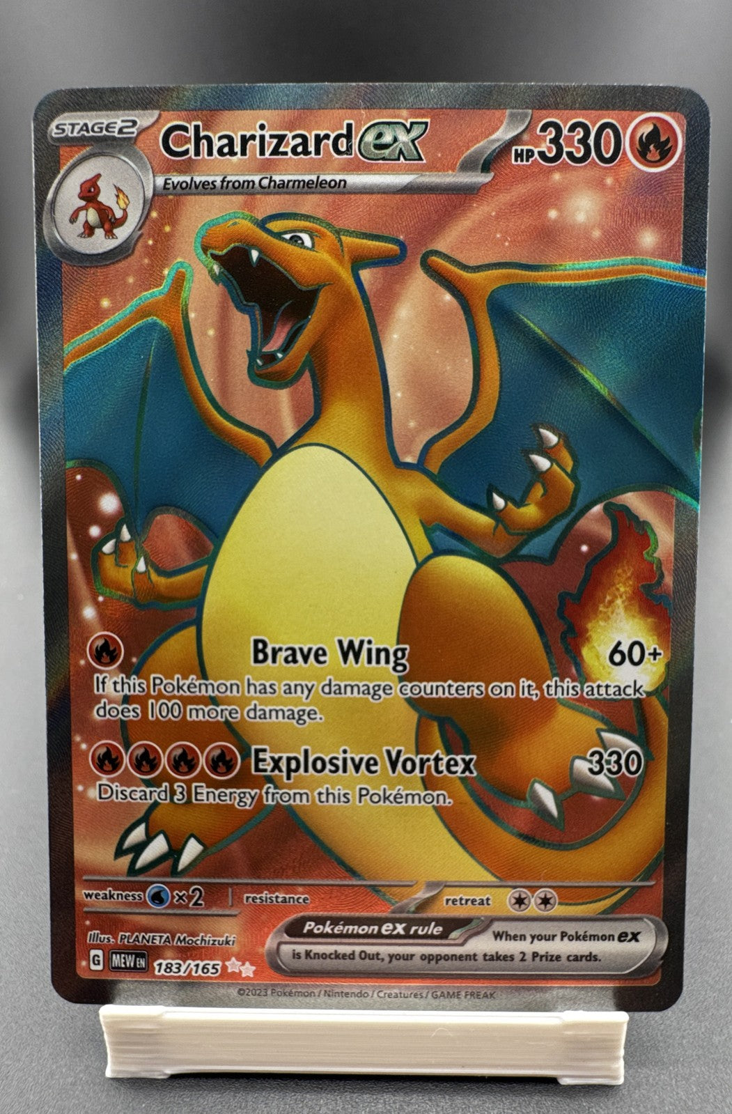 Charizard ex 183/165 Sv: Scarlet & Violet 151 Holo