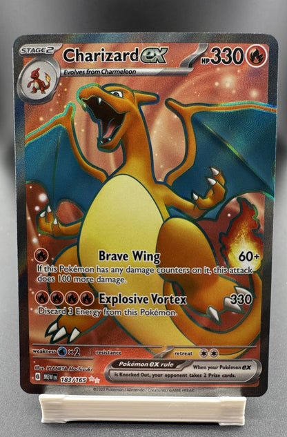 Charizard ex 183/165 Sv: Scarlet & Violet 151 Holo