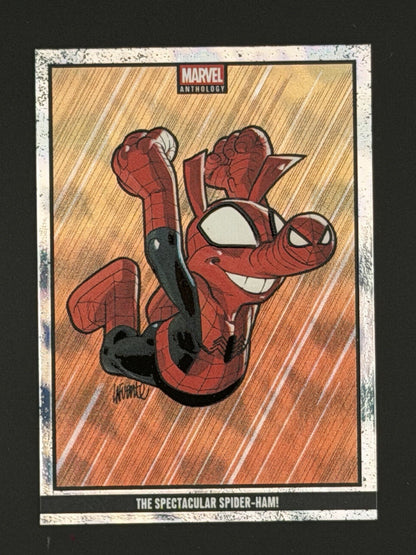 Marvel Anthology The Spectacular Spider-Ham Glitch Holo Numbered To 500