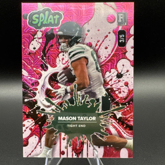 2025 Wild Card Splat Mason Taylor Rookie RC 3/5 #SBPNK04-MT