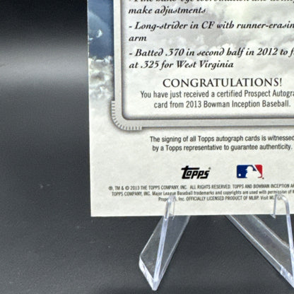 2013 Bowman Inception Prospect On Card Auto Orange 6/50 Gregory Polanco #PA-GP