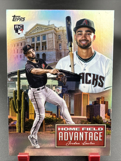 Topps 2024 Home Field Advantage Jordan Lawlar #HFA-14 Rookie Arizona