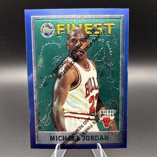1996 Topps Finest - Michael Jordan #229 With Coating