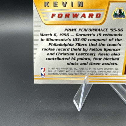 1996-97 Bowman's Best - Cuts Kevin Garnett #BC12 Refractor