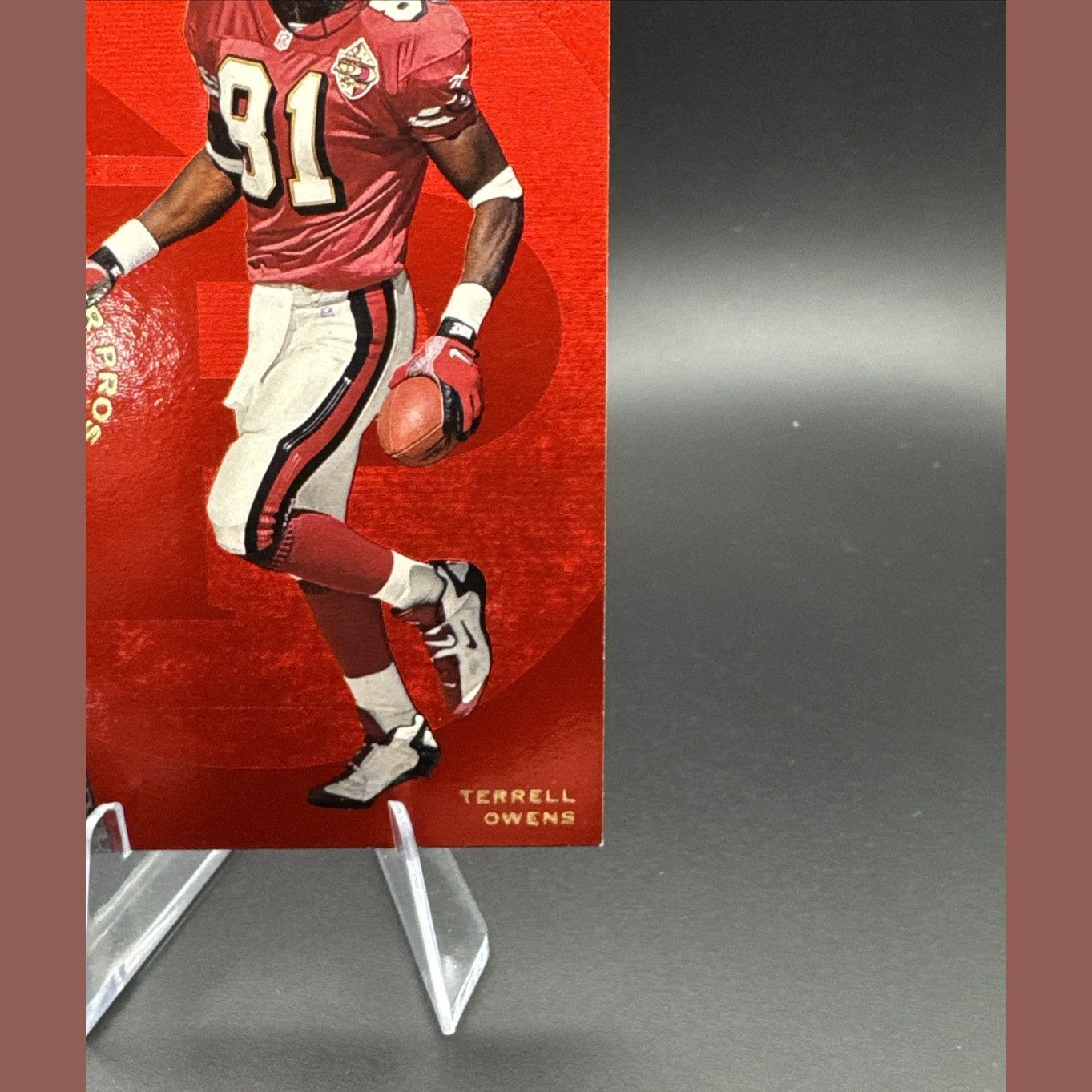 Terrell Owens 1996 Upper Deck SP Card #7 FOIL ROOKIE RC NICE! 49ers NINERS