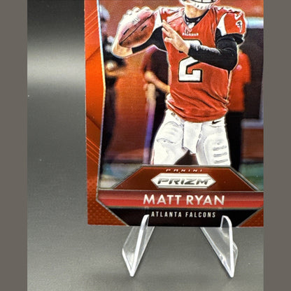 2015 Panini Prizm Football Red Prizm #2 - Matt Ryan - Atlanta Falcons