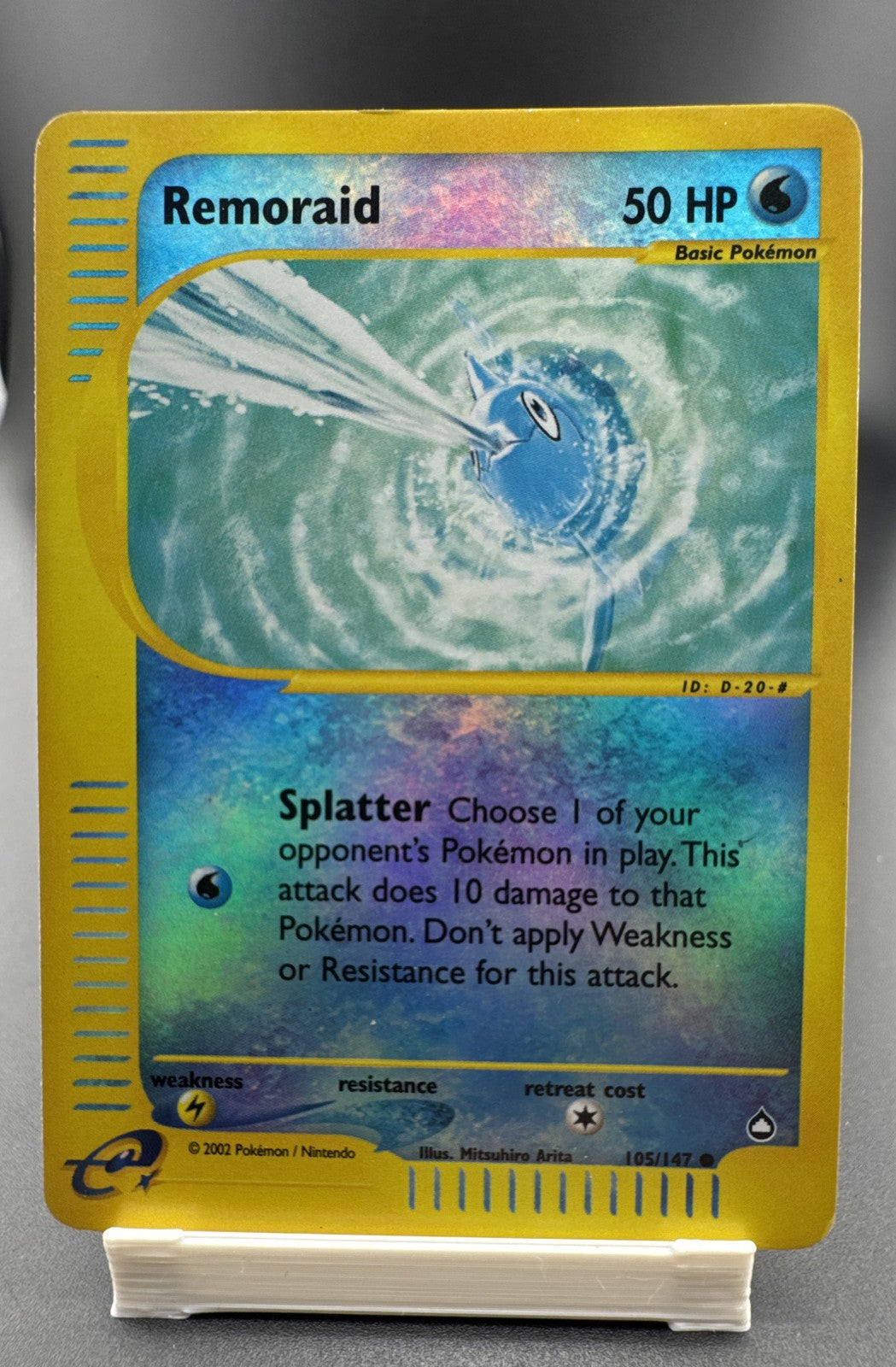 Remoraid 105/147 Aquapolis Reverse Holo