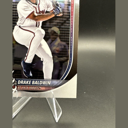 2025 Bowman Chrome #75 Drake Baldwin Rookie Braves