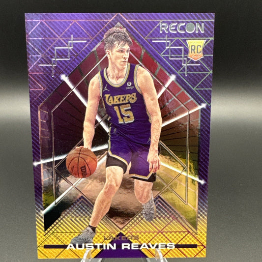 AUSTIN REAVES - RC ROOKIE - LOS ANGELES LAKERS - 2021-22 PANINI RECON #215
