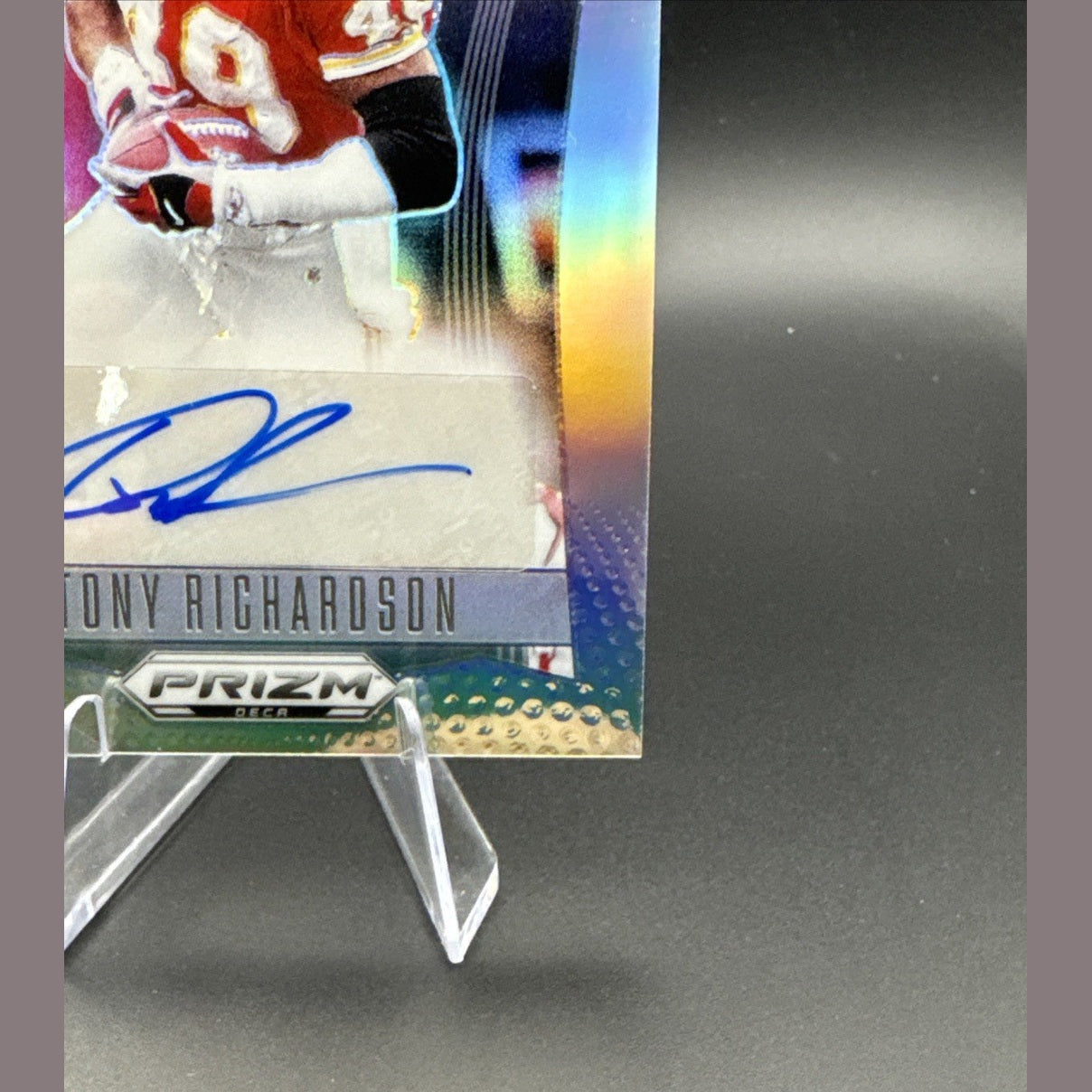 2024 Tony Richardson Panini Prizm Deca Signatures Silver #S-TRI