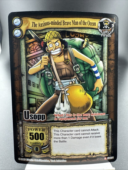 Bandai One Piece CCG Card Usopp The Anxious-minded Brave Man Of The Ocean Holo