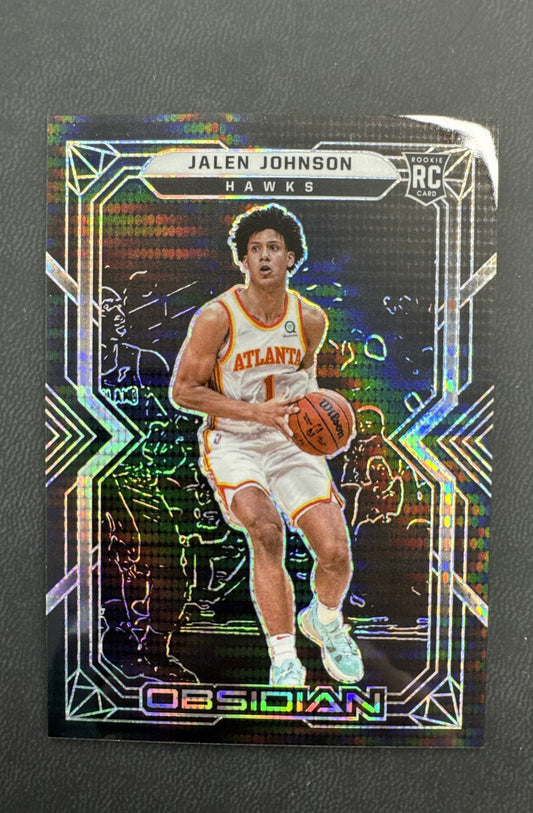 2021-22 Panini Obsidian - Jalen Johnson #186 (RC)