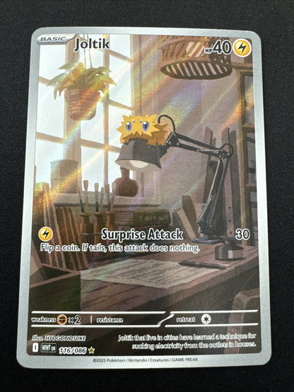 Joltik 116/086 Sv: White Flare Holo