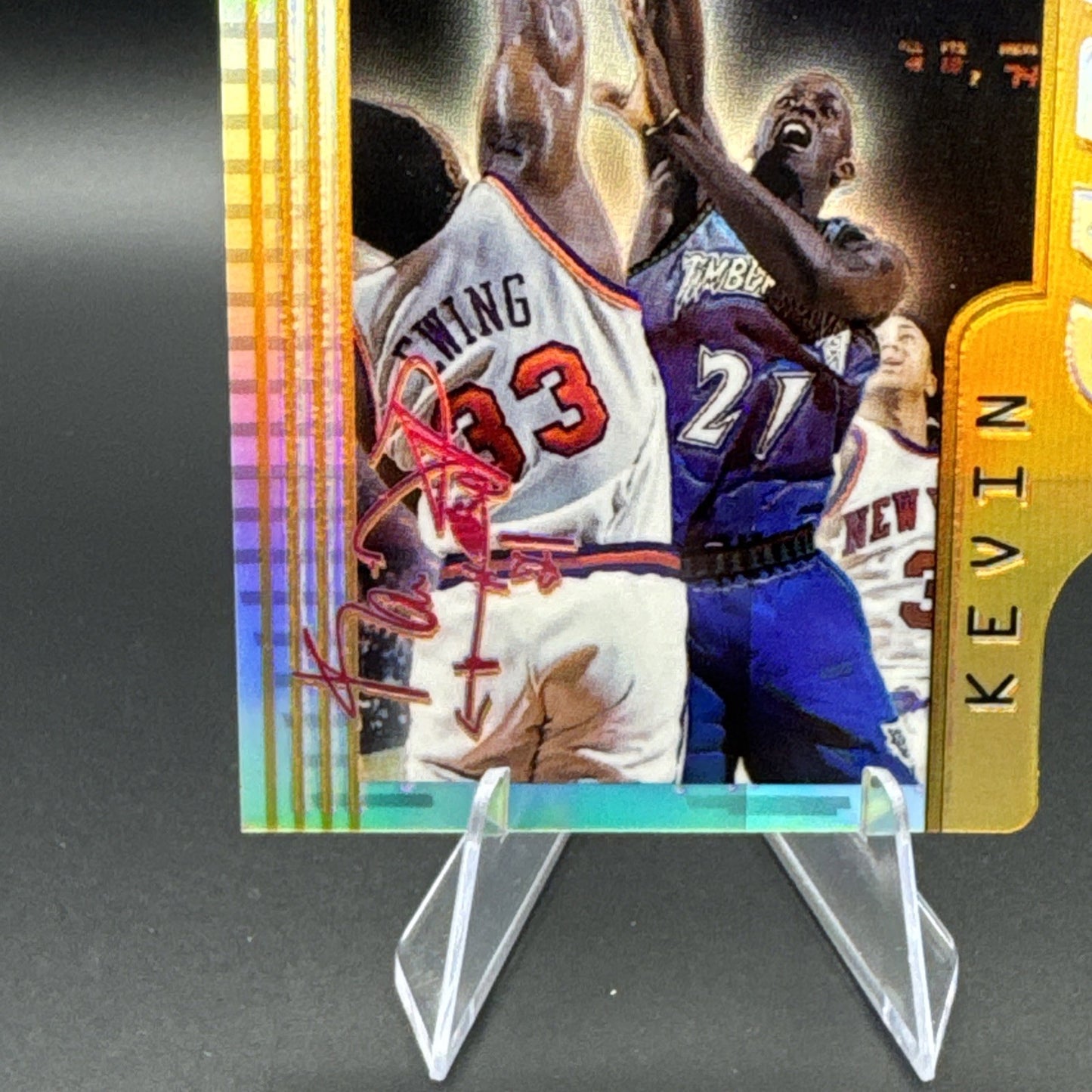 1996-97 Bowman's Best - Cuts Kevin Garnett #BC12 Refractor