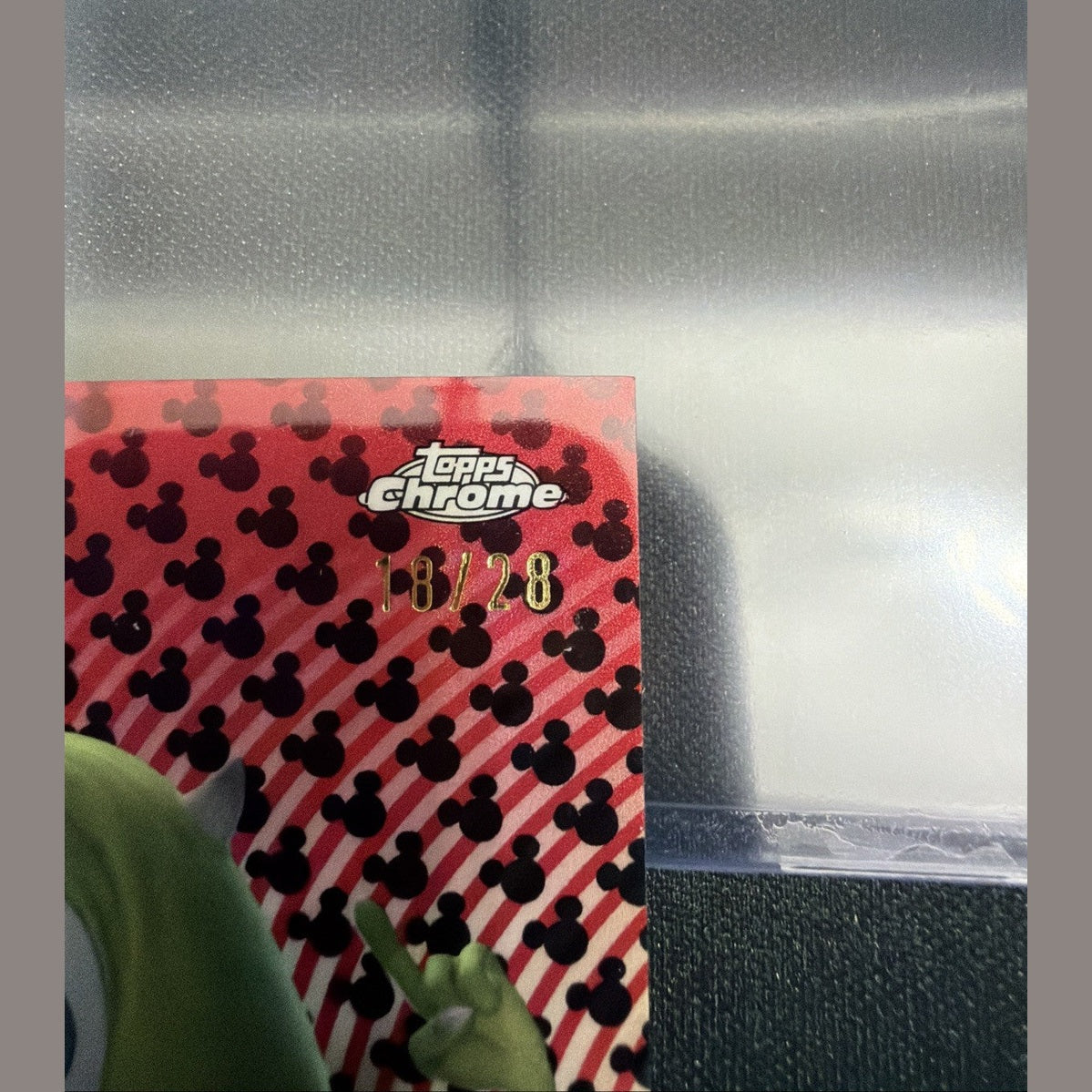 Billy Crystal Auto Mike Wazowski /28 Disney Chrome