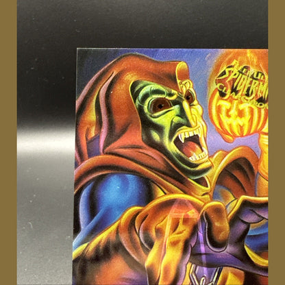 1995 Fleer Ultra Spider-Man Clear Chrome Hobgoblin Acetate Holo Insert