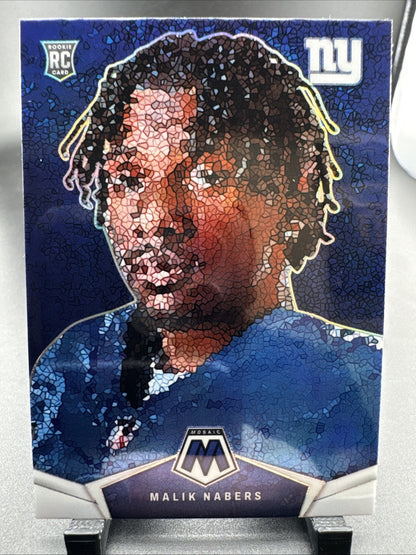 2024 Panini Mosaic Malik Nabers Micro Mosaic RC SSP Giants Case Hit 🔥