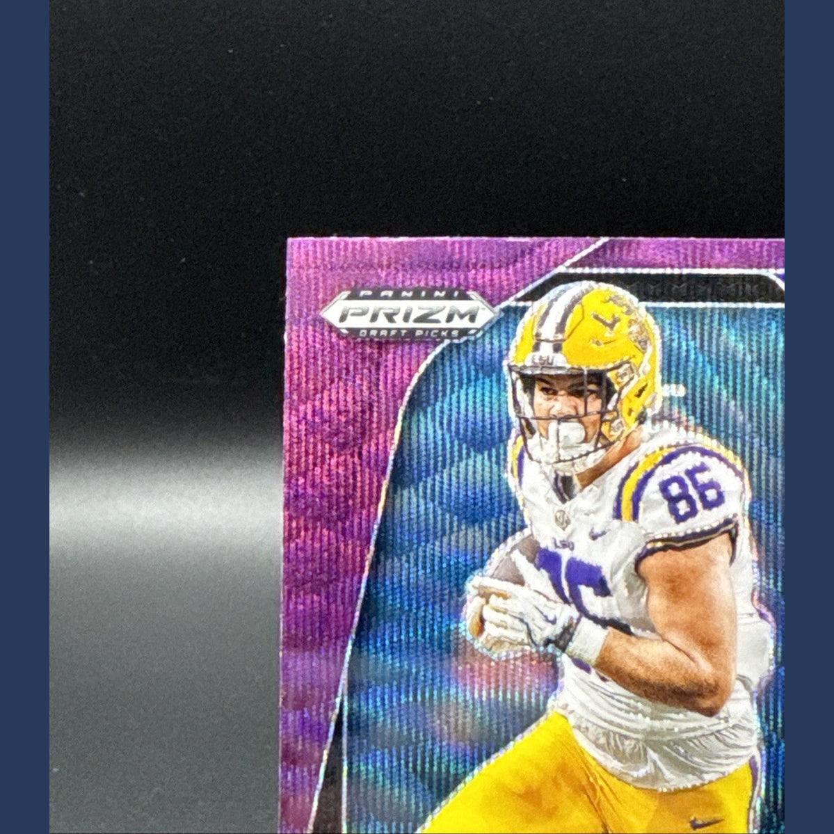 2025 Panini - Prizm Draft Picks Mason Taylor Purple Wave #53 (RC)