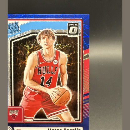 2024-25 Donruss Optic Blue Velocity Rated Rookie #271 Matas Buzelis BULLS