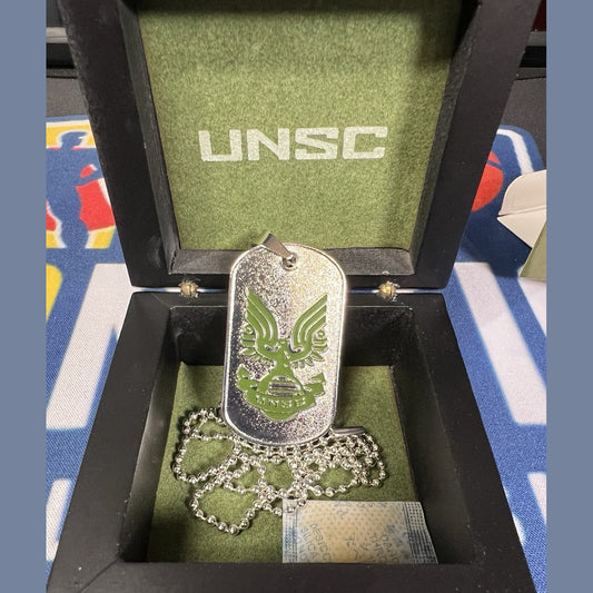 HALO INFINITE Gamestop Promotion UNSC Dog Tag IN BOX - XBOX 343