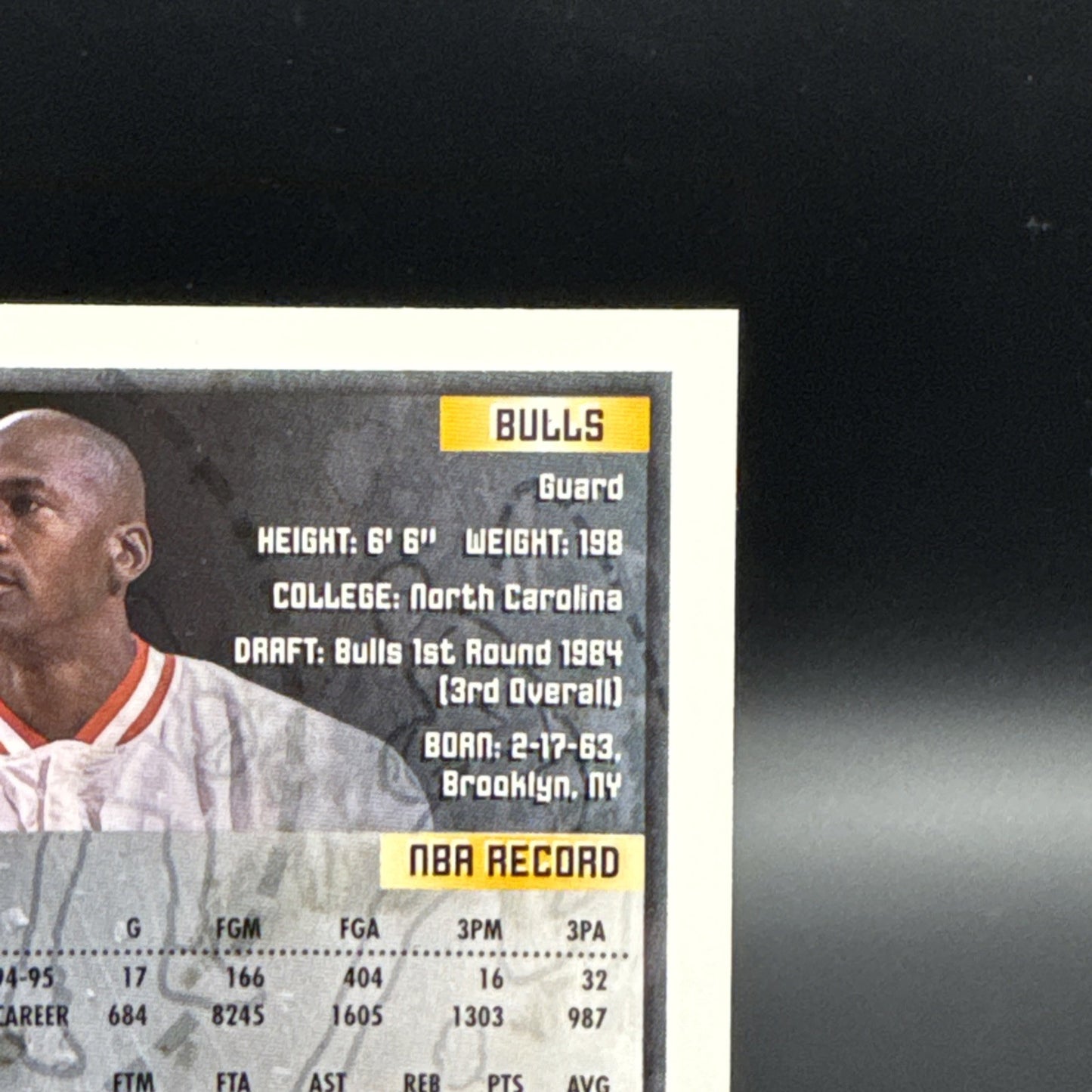 1996 Topps Finest - Michael Jordan #229 With Coating