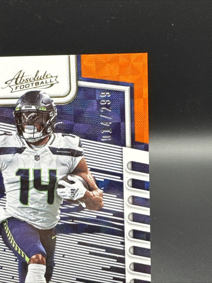 2023 Panini Absolute - DK Metcalf #67 Orange /299