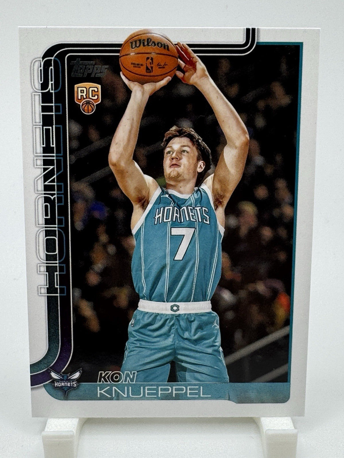 Kon Knueppel 2025-26 Topps NBA Flagship #204 Rookie RC Hornets