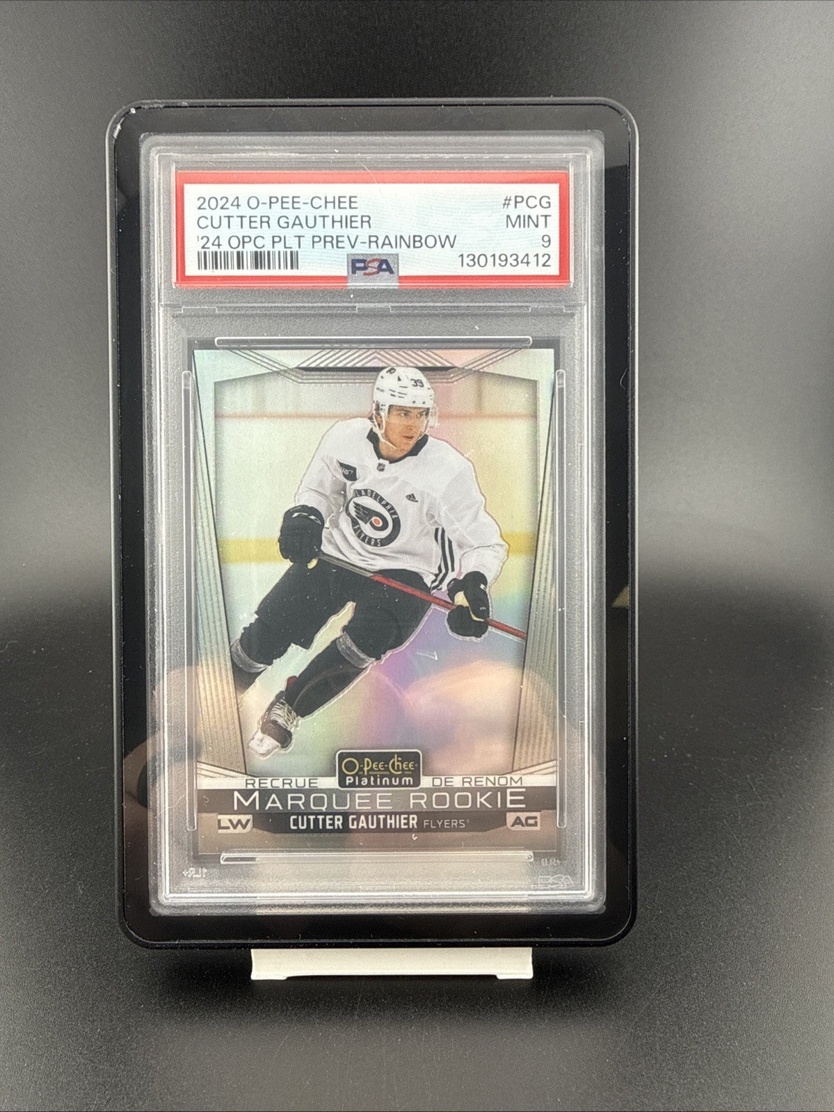 2024 UPPER DECK O-PEE-CHEE 2024-25 OPC PLATINUM PREVIEWS #PCG CUTTER GAUTHIER
